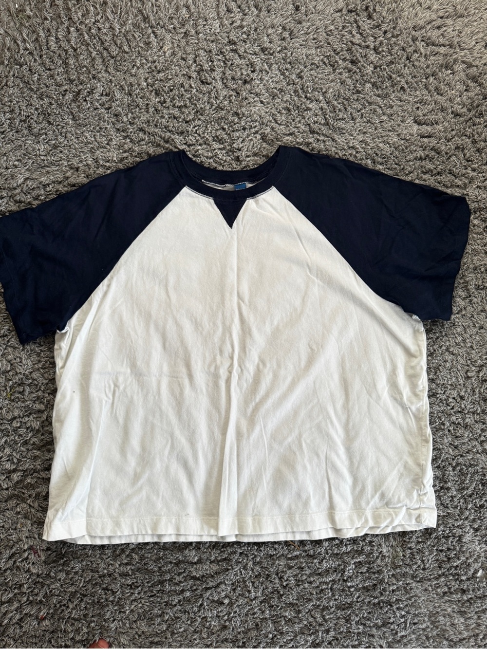 old navy vintage tee raglan